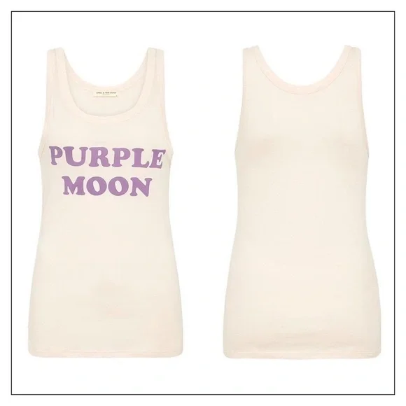 SPELL & The Gypsy Purple Moon Organic Singlet Tank Top XS - Picture 6 of 7
